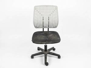 lot 3691 image: Office Task Chair w Perforated Back
