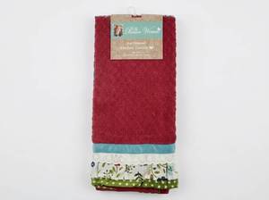 lot 3894 image: The Pioneer Woman Kari Diamond Kitchen Towel 2-Count