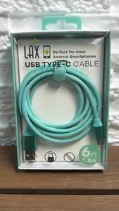 lot 19 image: LAX USB Type-C Cable 6 ft 1.8m Android Smartphone Charging
