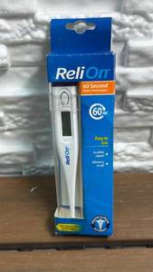 lot 44 image: ReliOn 60 Second Digital Thermometer
