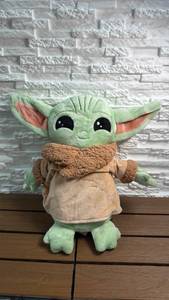 lot 97 image: Mattel Star Wars Baby Yoda 12 Plush Toy