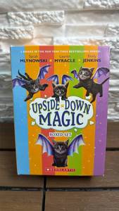 lot 102 image: Upside-Down Magic Boxed Set (5 Books) Mlynowski Myracle Jenkins