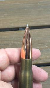 lot 142 image: Brass Casing Retractable Pen