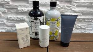 lot 206 image: Beekman 1802 Goat Milk Skincare Set 5-Piece Bundle
