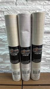 lot 212 image: Gorilla Grip Adhesive Liner Clear Gloss Drawer Liner (11.8 in x 20 ft) 3-Pack