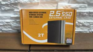 lot 224 image: 2.5 SSD External Hard Drive High-Speed Storage System 2T