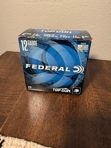 lot 247 image: 12 Gauge 2 and 34 inches - Full box of 25 rounds - Federal