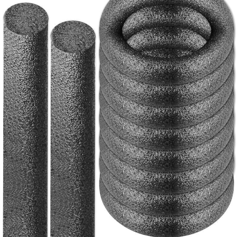 lot 21072 image: Foam Backer Rod for Gaps - Concrete CrackJoint Filler, 1.25 x 10 ft, Black