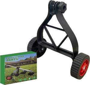 lot 10617 image: String Trimmer Wheel Attachment for Walk-Behind Brush Cutter, Adjustable