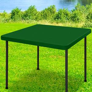 lot 10700 image: Moosfor Square Spandex Fitted Table Cloth, Elastic Tablecloth