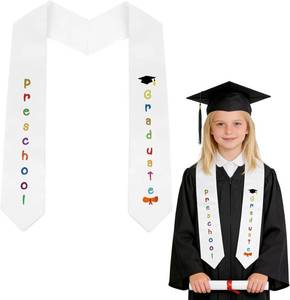 lot 10774 image: Preschool Graduation Sash Unisex Kindergarten Pre-K Printed Sash 2026 Gift