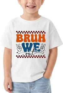 lot 10794 image: Last Day of School T-Shirt for Kids -8T Cotton Short Sleeve