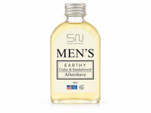 lot 10897 image: Seoul Naturals Mens Aftershave - Cedarwood & Sandalwood, Alcohol-Free, 4 oz