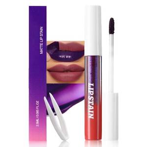 lot 10923 image: evpct Deep Mauve Red Peel-Off Lip Stain with Tweezer, Matte Lipstick 01#