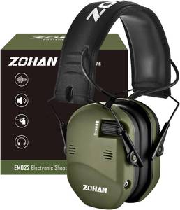 lot 10927 image: ZOHAN EM022 Electronic Ear Protection for Shooting & Hunting