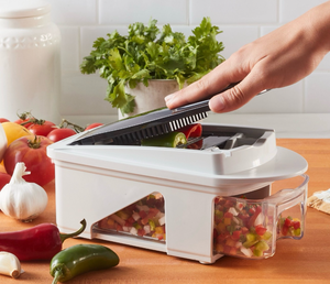 lot 101 image: MIU 11-piece Vegetable Chopper & Slicer - Retail $24