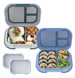 lot 108 image: Bentgo Chill 2-Pack Leak-Proof Lunch Box Set with Removable Ice Packs - Retail $42