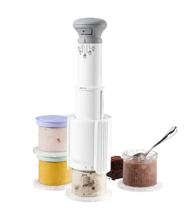 lot 121 image: Cuisinart FastFreeze Ice Cream and Frozen Treat Maker with 4 Half-pint Cups - Retail $80