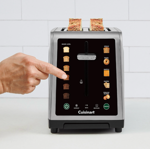 lot 141 image: Cuisinart SimpliTouch XL 2-Slice Toaster   - Retail $40