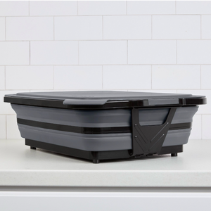 lot 161 image: Cuisinart 4-in-1 XL 4.6 Gallon Expandable Prep and Serve Tub - Retail $18