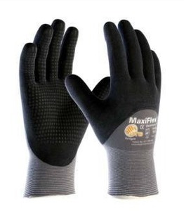 lot 10745 image: MaxiFlex Endurance Gray Nylon XL Work Gloves, 12 Pack
