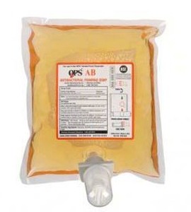 lot 10753 image: OPS AB Antibacterial Foaming Soap 1000mL Cartridge 2-Pack