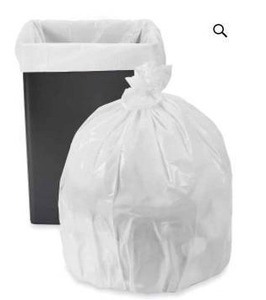 lot 10783 image: Revolution Bag  38 x 58 60 Gallon Trash Can Liners, 100 Count x 4 Rolls