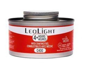 lot 10799 image: LeoLight Vesta Heat Wick Chafing Fuel 4 Hour C400, 24 Count