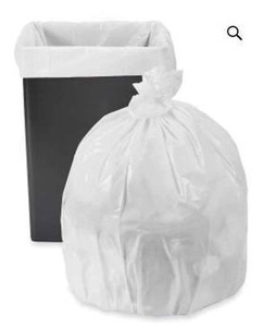 lot 10802 image: Revolution Bag  38 x 58 60 Gallon Trash Can Liners, 100 Count x 4 Rolls