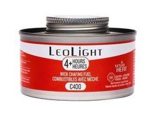 lot 10809 image: LeoLight Vesta Heat Wick Chafing Fuel 4 Hour C400, 24 Count