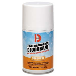 lot 10822 image: Big D Metered Concentrated Room Deodorant, Sunburst, 7oz, 3 Pack