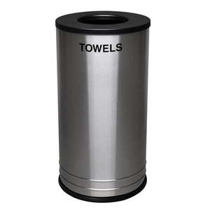 lot 10825 image: Ex-Cell Kaiser 18 Gallon Sanitizing Wipe Trash Can  Retail $179.46