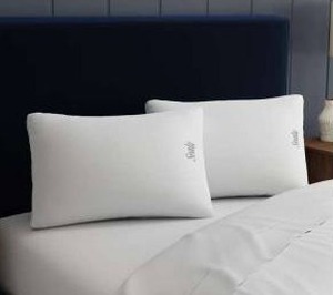 lot 10844 image: Sealy Sterling Collection Down-Alternative Pillow, 2-Pack, King