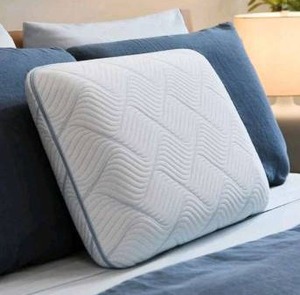 lot 10845 image: Tempur-Pedic Serenity Frost Cooling Memory Foam Pillow, Standard, 1 Pillow