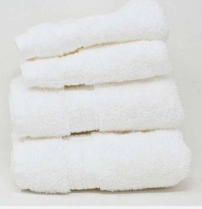 lot 10855 image: Purely Indulgent 100% Cotton 4-Piece Towel Set