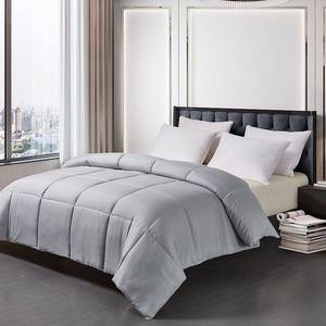 lot 10868 image: Royal Luxe Microfiber Down Alternative Comforter Gray