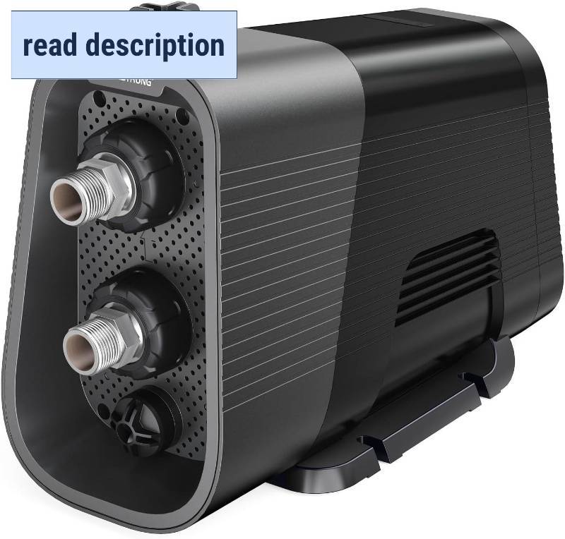 lot 301625 image: Retails for $749 Aquastrong Whole House Water Pressure Booster Pump 80 PSI, 115V Automatic Variable Speed, Constant Pressure, Integrated Design, Self-Priming, for Home, Apartment, Shower, Garden, Shallow Well,Smart 45