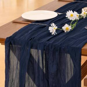 lot 171510 image: Cheesecloth Table Runner Fall Boho Wedding Birthday Party Home Decor