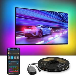 lot 171517 image: Govee TV LED Backlight, RGBIC Smart LED Strip Lights for 70-80 inch TVs