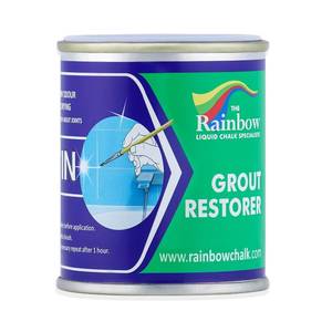 lot 171550 image: Grout Pen Grout Paint for Tile, Floor & Shower - Light Grey - 125ml (4.2oz)