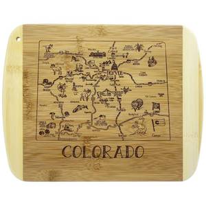 lot 171556 image: Totally Bamboo A Slice of Life 11 in. L X 8.75 in. W X 0.5 in. Bamboo Cutting Board