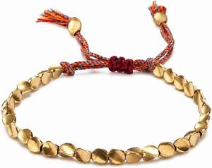 lot 271550 image: Copper Bracelet Handmade Tibetan Women Men Bracelet Lucky Amulet Rope Bracelet and Bangles Jewelry