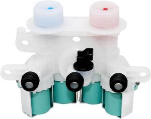 lot 271565 image:  %  w11165546 w11096267 water inlet valve w10758828 replaces for Maytag whirl-pool washer cabrio water inlet valve suitable 33090105,W10599423,mvwb765fw0,wtw8040dw4