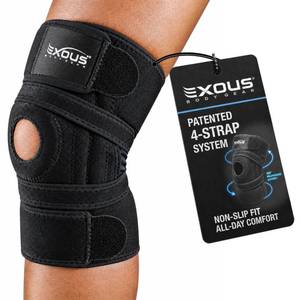 lot 271586 image: Knee Brace for Men & Women with Patented 4-Way Adjustable Support