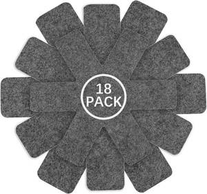 lot 271593 image: Pan Protectors for Stacking,Set of 18 and 3 Different Size, pan separators Protectors,Pot Protectors Stacking,Pot Pads Anti-Slip to Avoid Scratching or Marring When Stacking