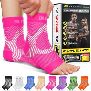 lot 271602 image: BLITZU Compression Socks for Plantar Fasciitis, Foot, Arch & Ankle Support