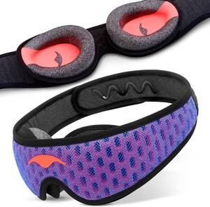 lot 271611 image: Manta Pro Sleep Mask - 100% Light Blocking Sleep Mask for Side Sleepers, Breathable and Comfortable, Spacious & Zero Pressure for Long Lashes, Perfect for SleepTravelNapShift Work