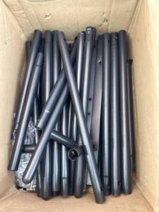 lot 371538 image: Unknown Collection of Black Poles, Assumedly for Backdrop or Clothes Rack