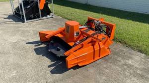 lot 78073 image: 72 Inch Hydraulic Skid Steer Disc Mulcher �� Wolverine DFM72 - Retail $0