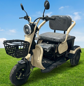 lot 80019 image: Electric 3-Wheel Tricycle Scooter, Single Row Seat (FT-D3) - Retail $0